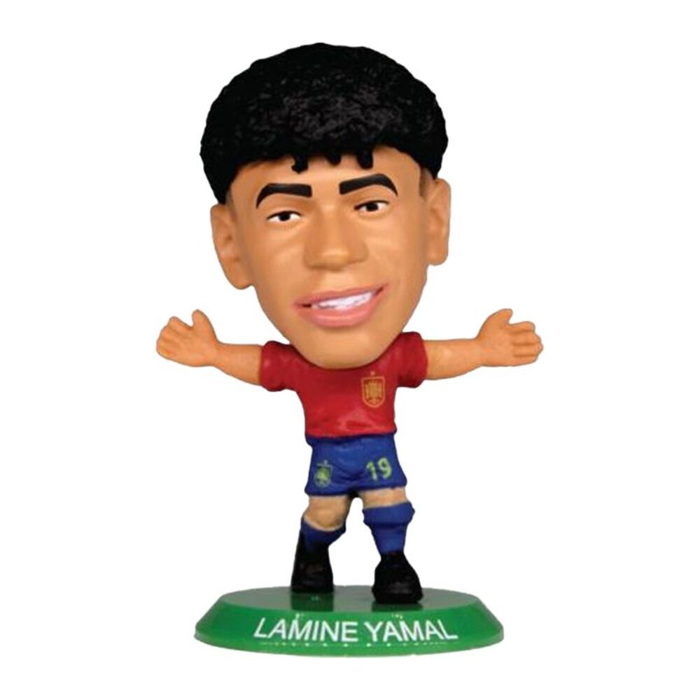 Spain Lamine Yamal SoccerStarz Football Figurine / Multicolored